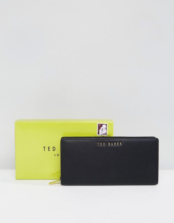 Ted Baker Textured Zip Purse - Black
