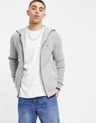 Tommy Hilfiger Montauk Knit Hoodie-grey