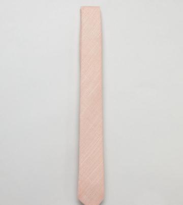 Noak Wedding Tie In Coral - Pink