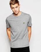 Lyle & Scott T-shirt With Eagle Logo - 4 Gray M