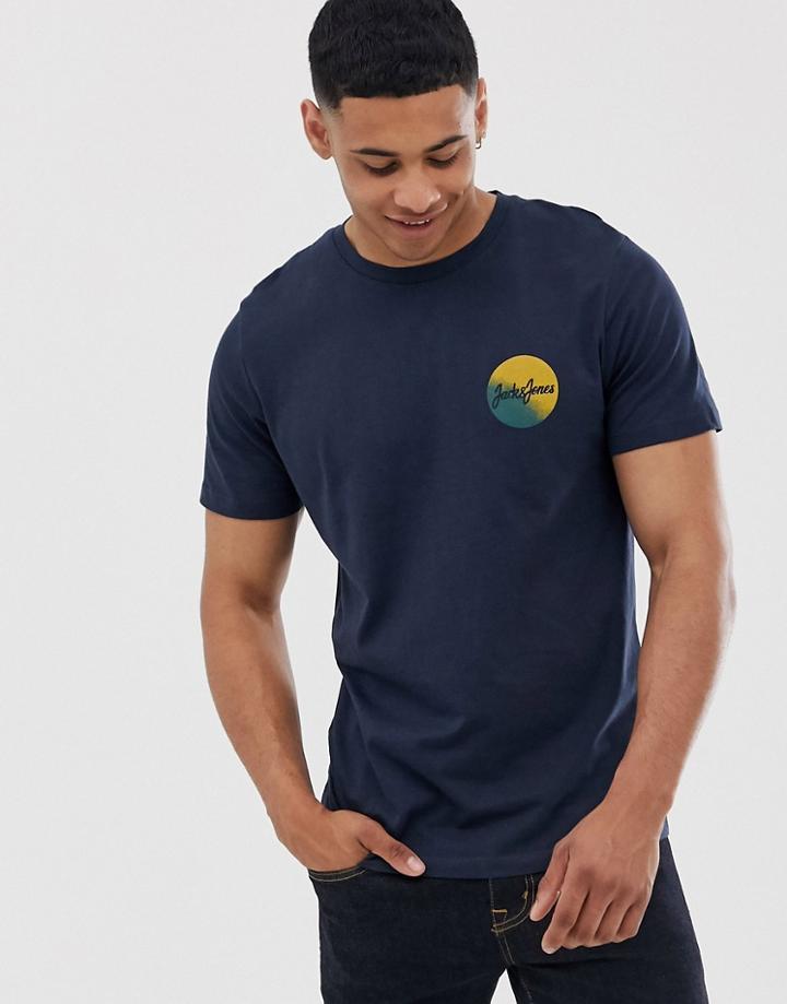 Jack & Jones Originals Logo T-shirt - Blue