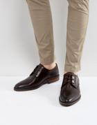 Tommy Hilfiger Daytona Leather Derby Shoes In Brown - Brown