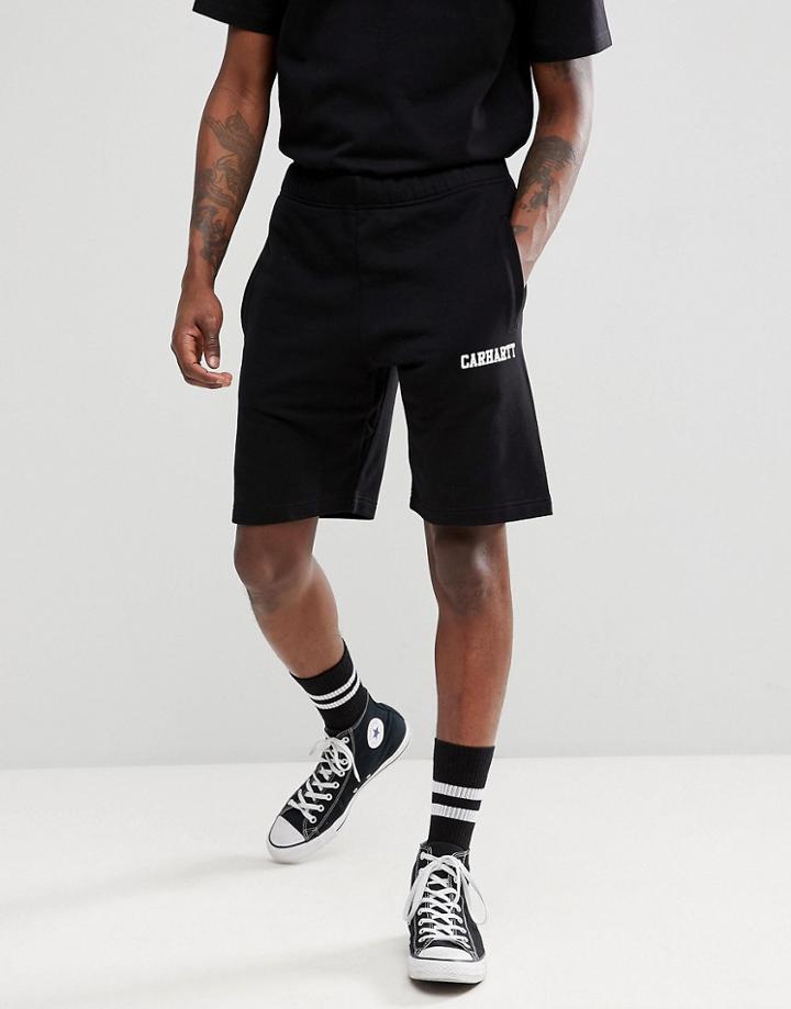 Carhartt Wip College Sweat Short - Black