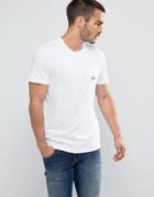 Penfield Label Pocket T-shirt Regular Fit In White - White