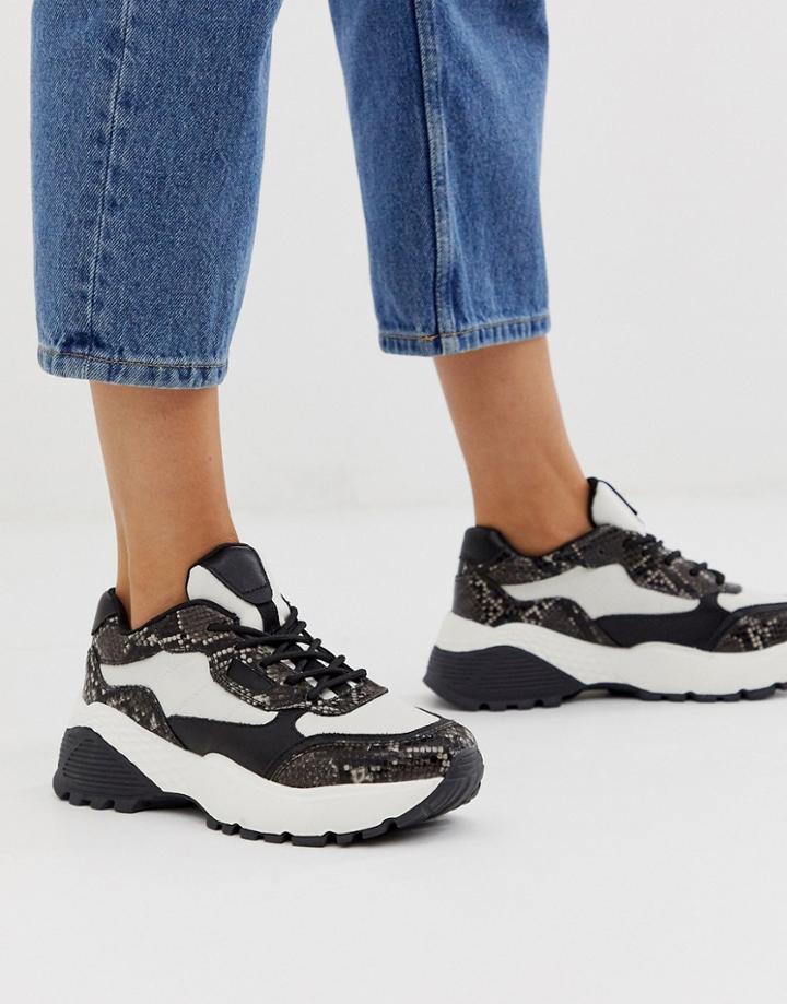 Call It Spring By Aldo Ankers Chunky Sneakers In Animal Print-multi