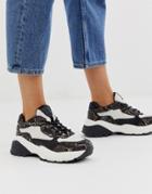 Call It Spring By Aldo Ankers Chunky Sneakers In Animal Print-multi