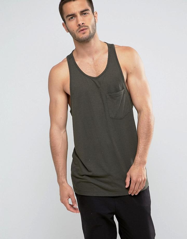 Weekday Wrester Tank Top - Green