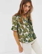 Asos Design Hawaiian Shirt In Mix And Match Print - Multi