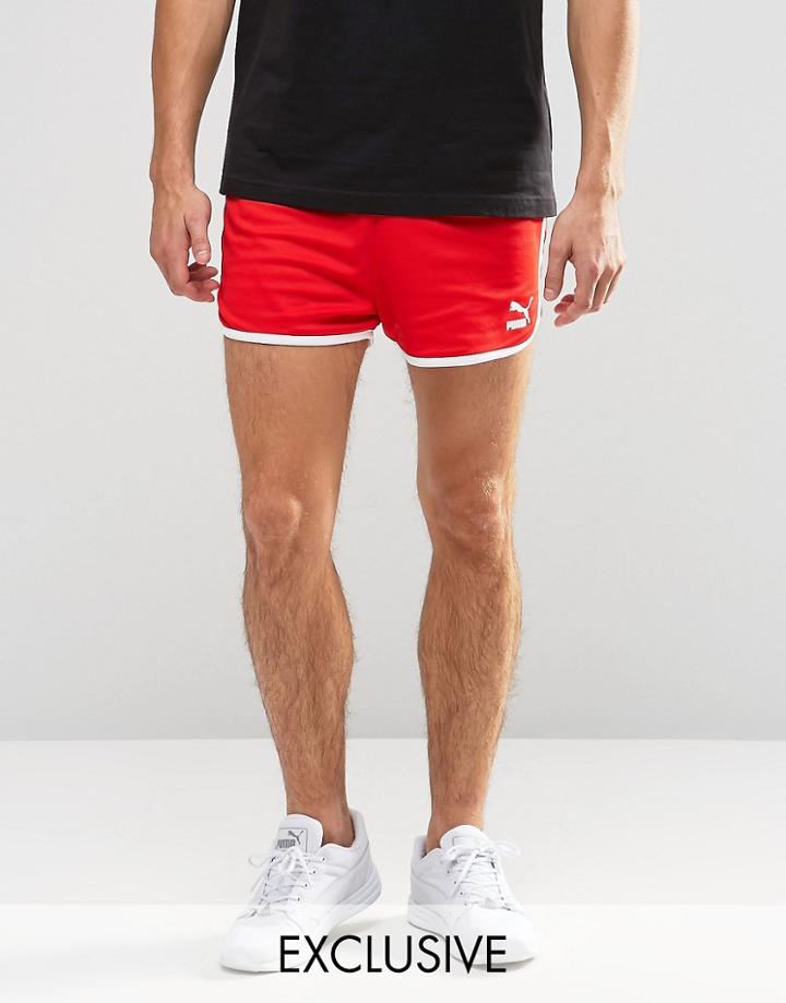 Puma Vintage Shorts Exclusive To Asos - Red