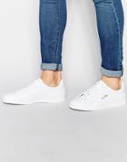Fred Perry Sidespin Leather Sneakers - White