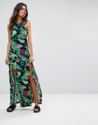 Seafolly Palm Printed Maxi Beach Dress - Multi