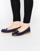Miss Kg Nissa Loafers - Navy