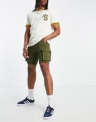 Only & Sons Slim Fit Cargo Shorts In Green