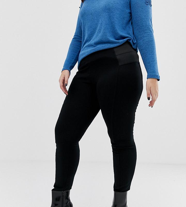 Junarose Elastic Waist Legging-black