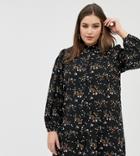 Fashion Union Plus Shirt Dress In Floral