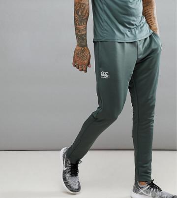 Canterbury Tapered Stretch Pants In Khaki Exclusive To Asos - Green