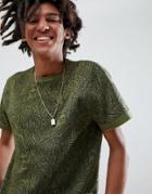 Ripndip Nermal Leaf T-shirt In Green - Green