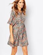 Millie Mackintosh Ditsy Floral Print Mini Dress - Multi
