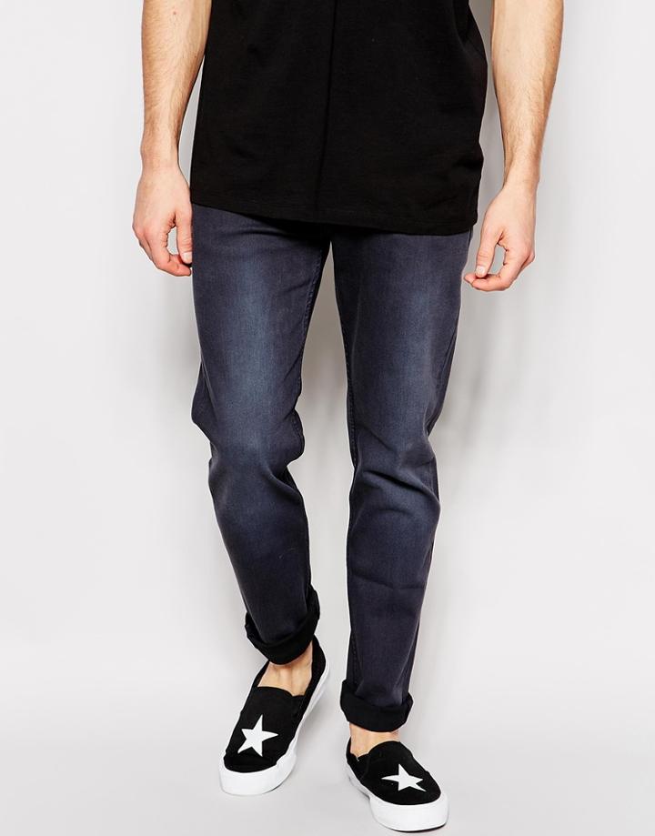 Weekday Jeans Friday Skinny Fit Demand Gray - Demand