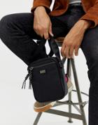 Ted Baker Sufrage Nylon Flight Bag In Black - Black