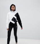 Adidas Originals Leggings With Stripe Cuffs In Black - Black