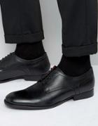 Base London Ford Leather Derby Shoes - Black