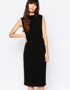 Selected Likka Pencil Dress - Black
