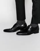 Ted Baker Oakke Leather Brogue Derby Shoes - Black