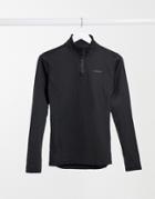 Protest Fabriz 1/4 Zip Top In Black