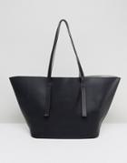 Asos Reversible Shopper Bag - Black