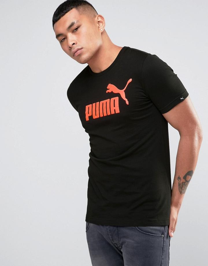 Puma No.1 Logo T-shirt In Black 83824129 - Black