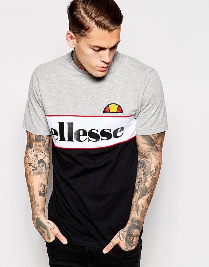Ellesse Block T-shirt - Black