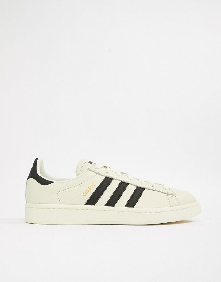 Adidas Originals Campus Sneakers In White Cq2070 - White