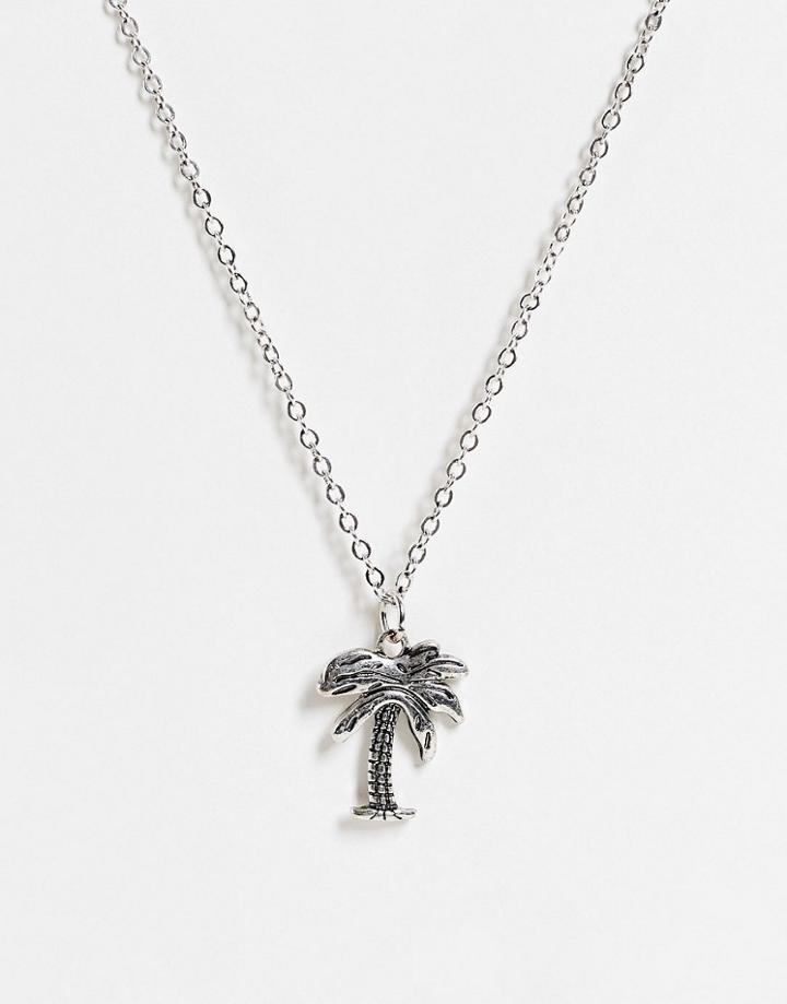 Classics 77 Palm Tree Pendant In Silver
