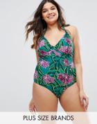 Junarose Floral Swimsuit - Multi