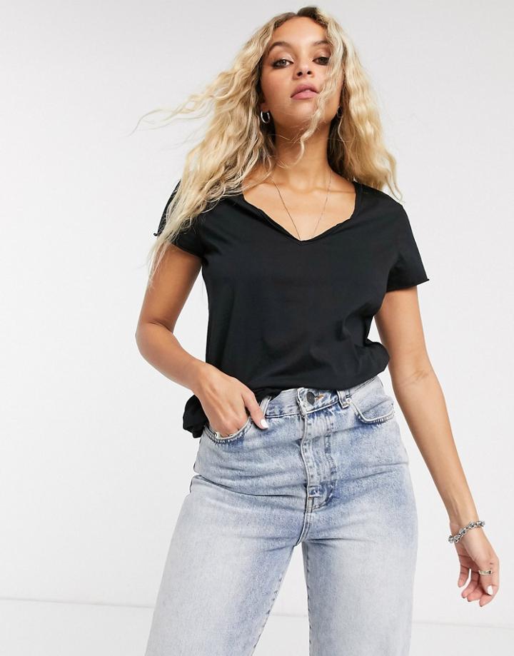 Allsaints Emelyn Tonic T-shirt-black