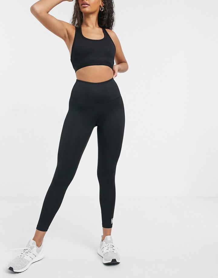 Hiit Logo Leggings In Black