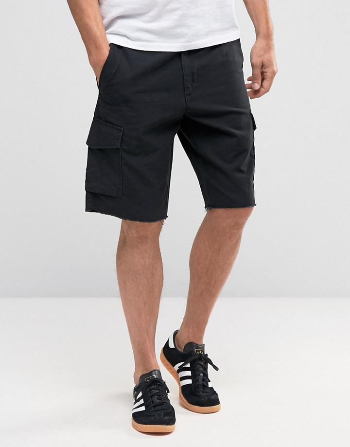 Rvca Greyson Cargo Shorts - Black