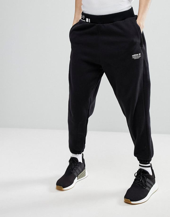 Adidas Originals Nmd Joggers In Tapered Fit In Black Cv5818 - Black