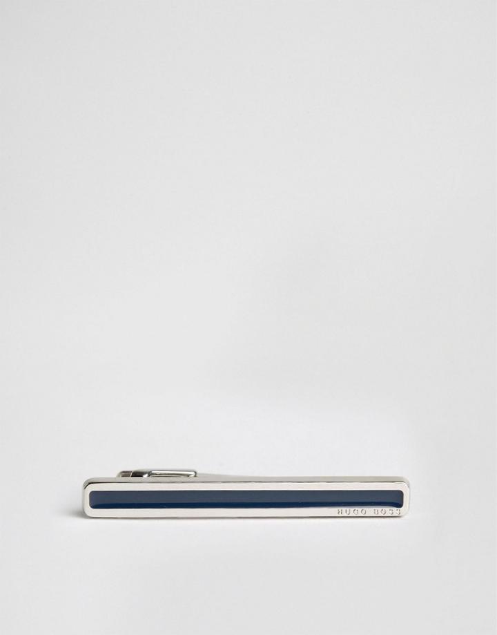 Boss Hugo Boss Tim Tie Bar In Black - Black