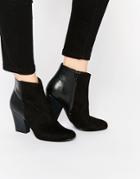 Miss Kg Bettie 2 Black Ankle Boots - Black