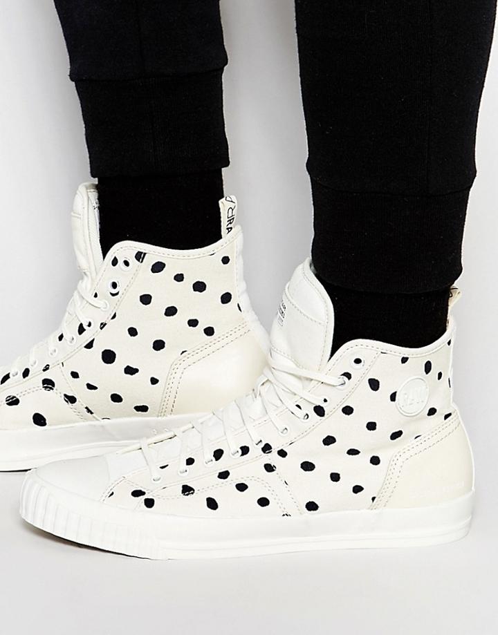 G-star Falton Polka Hi-top Sneakers - White