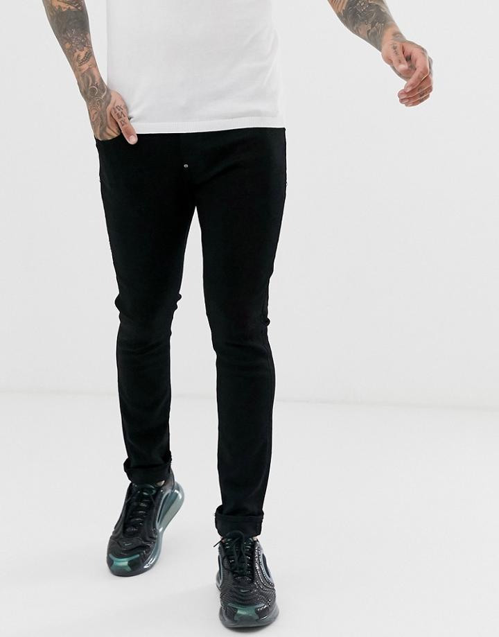 G-star Revend Skinny Fit Jeans In Black