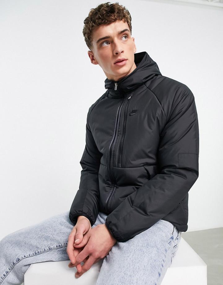 Nike Thermafit Repel Legacy Hooded Jacket-black