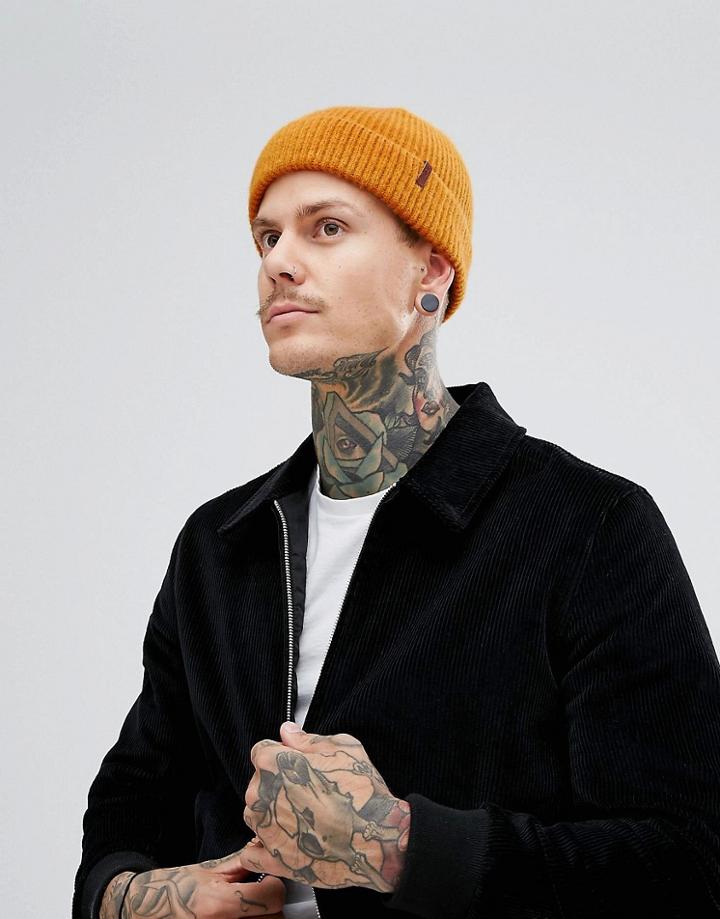 Barts Ray Slouch Beanie - Yellow