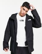The North Face Sickline Ski Jacket In Black