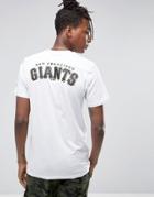 New Era La Giants T-shirt With Back Print - White