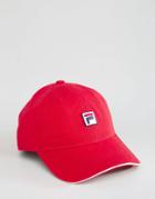 Fila Cap Box Logo - Red