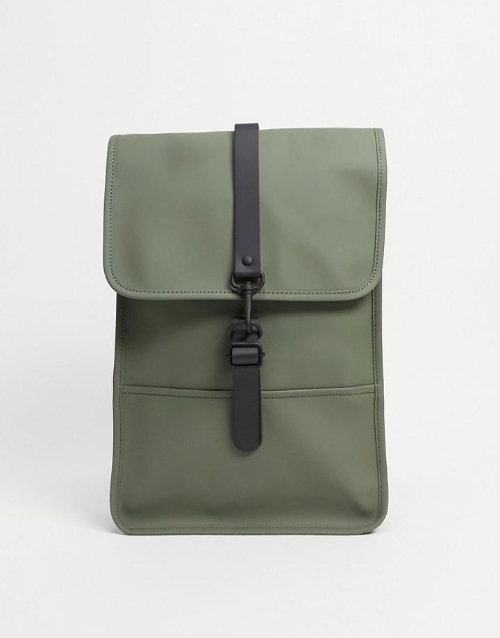 Rains Mini Backpack In Olive-green
