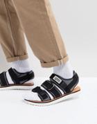 Tommy Jeans Strap Sandal In Black - Black